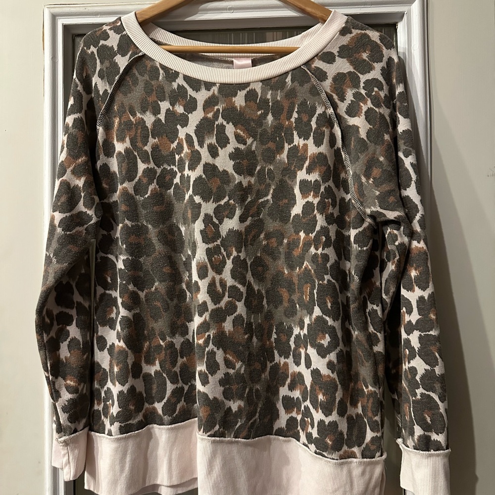 Pink Coconut Boutique Animal Print Top